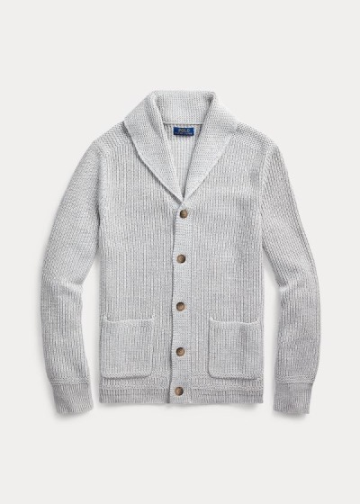 Cardigan Polo Ralph Lauren Algodão Shawl-Collar Homem 91465-HTMV